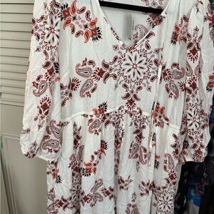 Floral Paisley Print Women's short Dress size 0